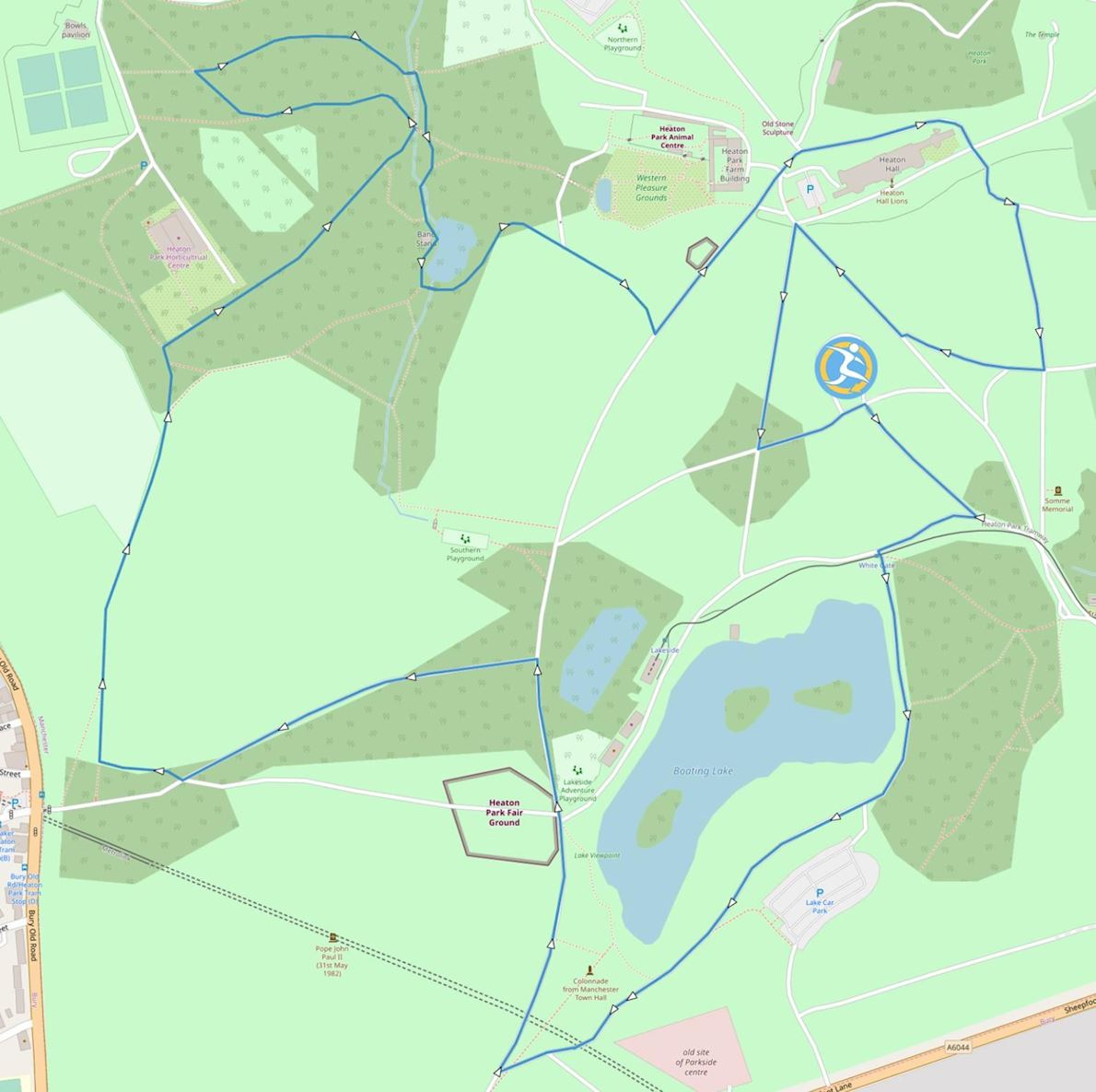 The Ultra Loop MAPA DEL RECORRIDO DE