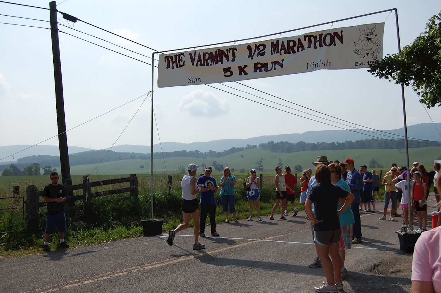 the varmint 1 2 marathon 5k run