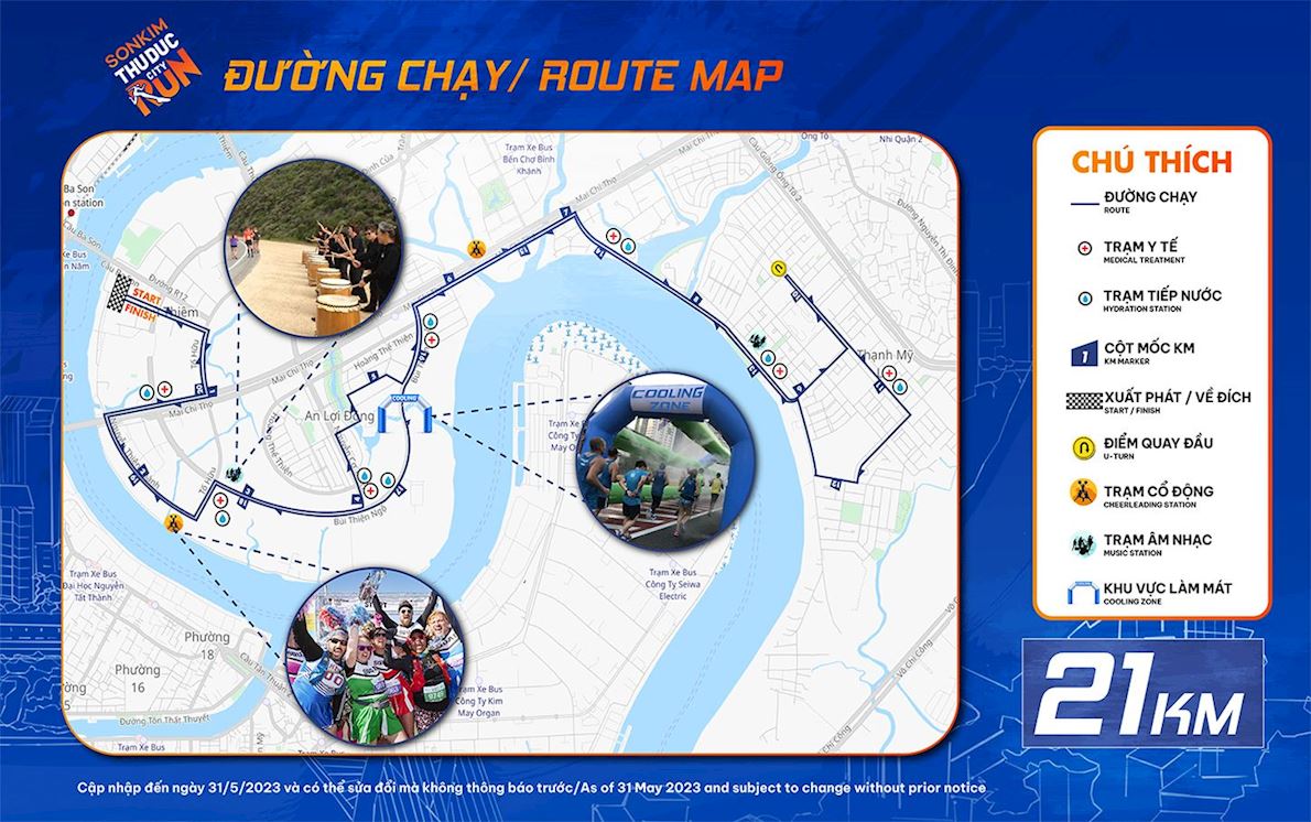 SonKim Thu Duc City Run ITINERAIRE