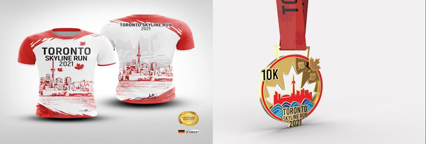 toronto skyline virtual run