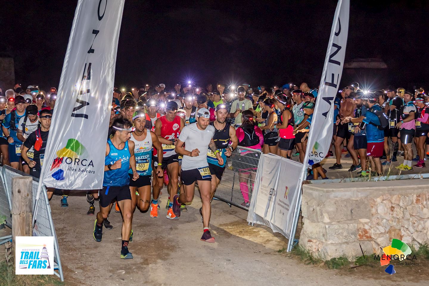 trail dels fars nocturn menorca