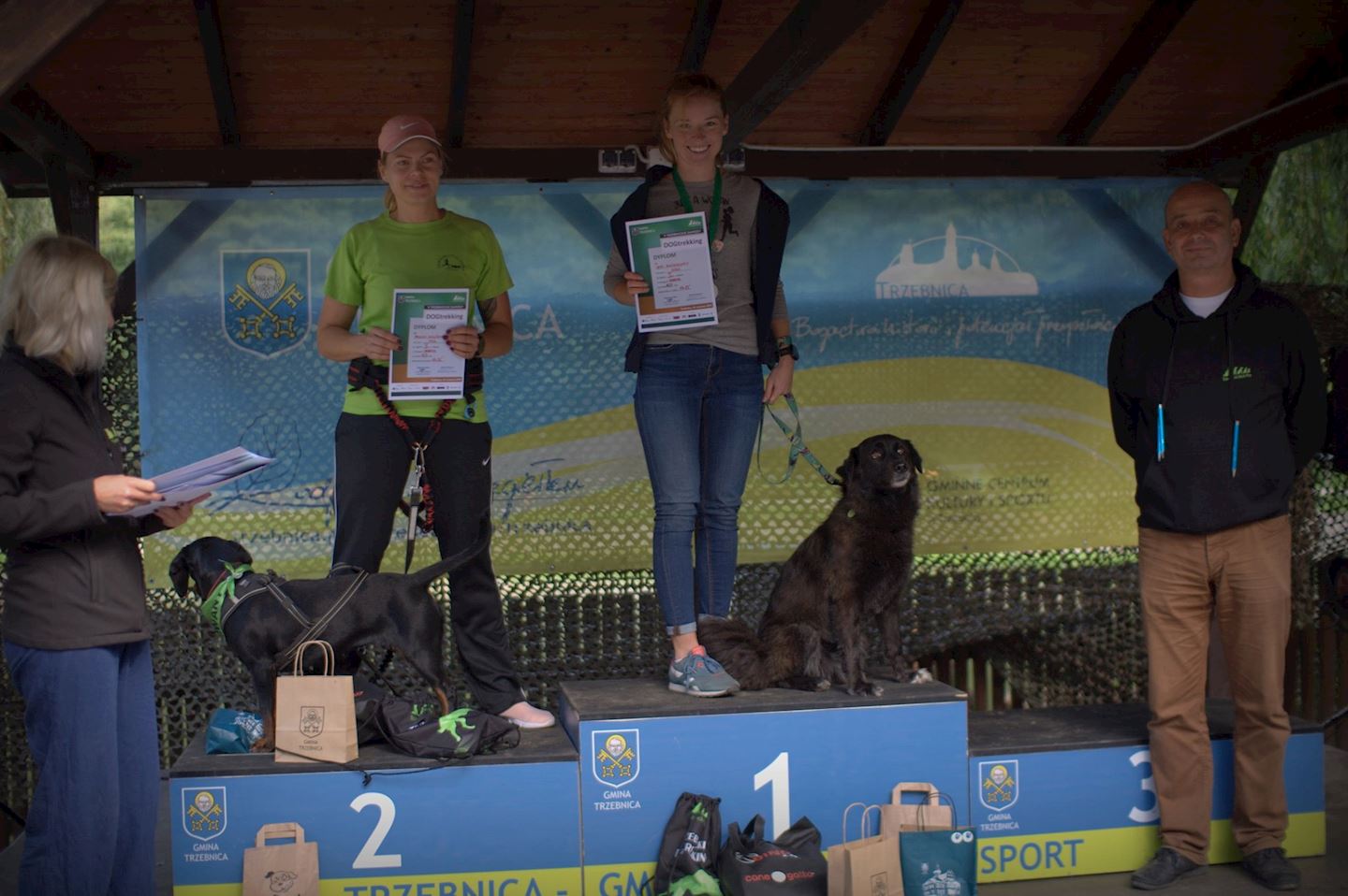 trzebnica dogtrekking competition