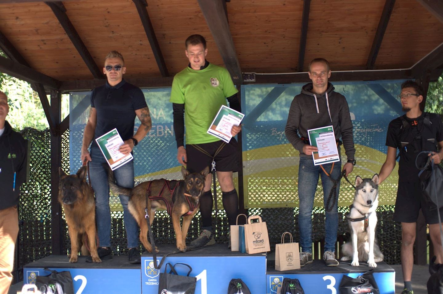 trzebnica dogtrekking competition