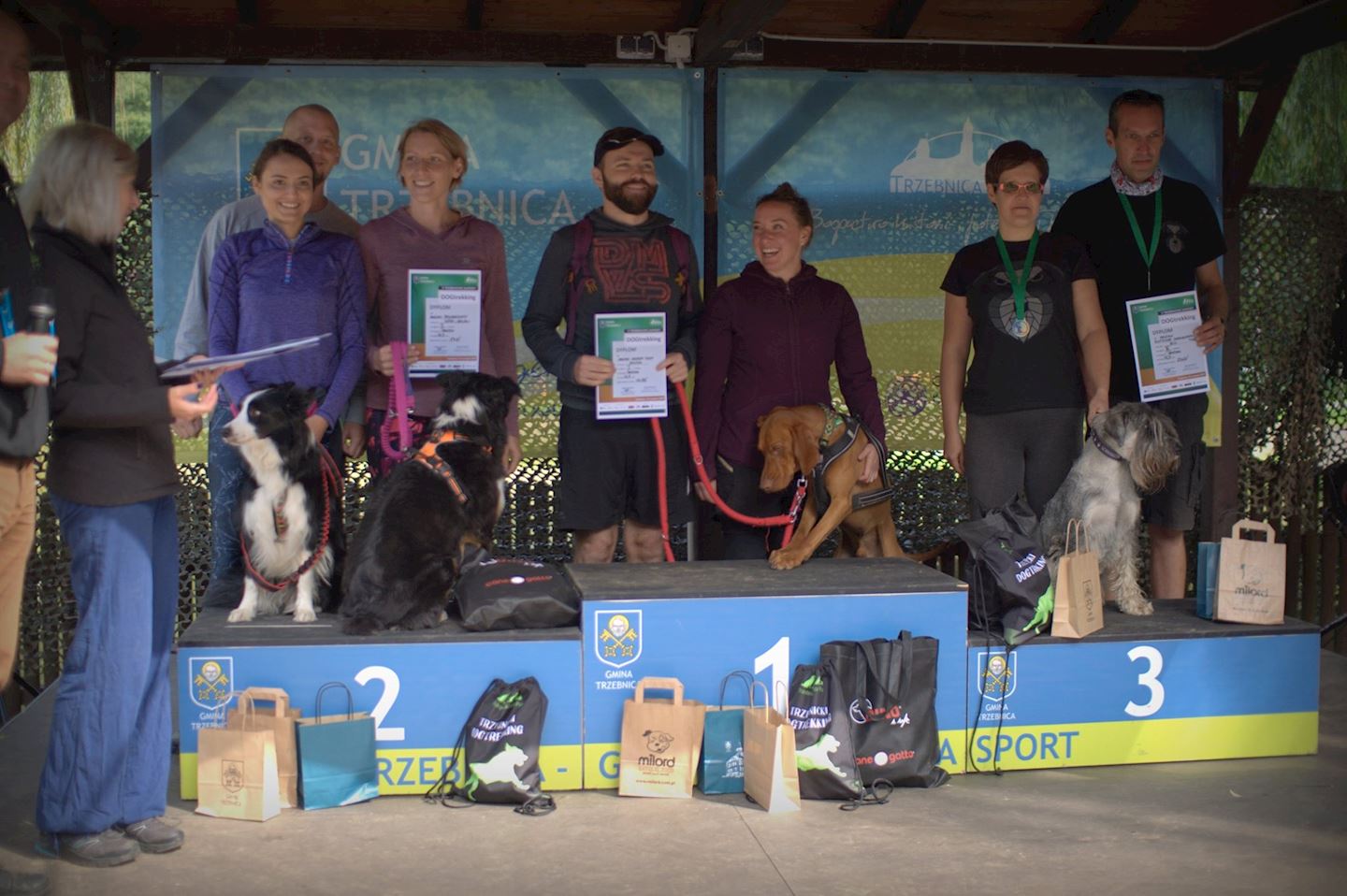 trzebnica dogtrekking competition