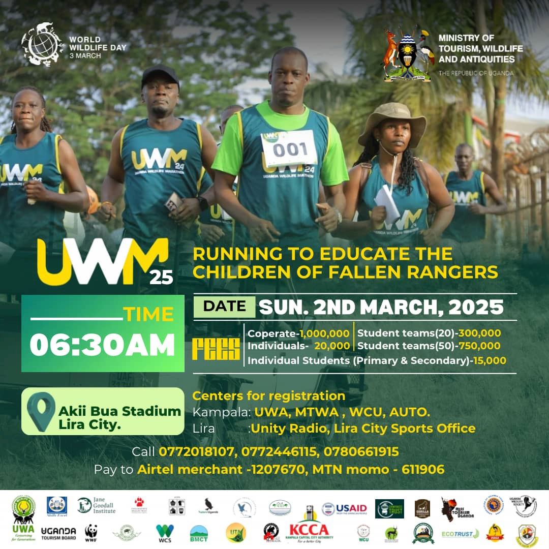 uganda wildlife marathon