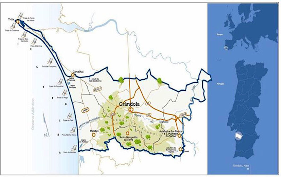 Ultra Marathon of the Atlantic  MAPA DEL RECORRIDO DE