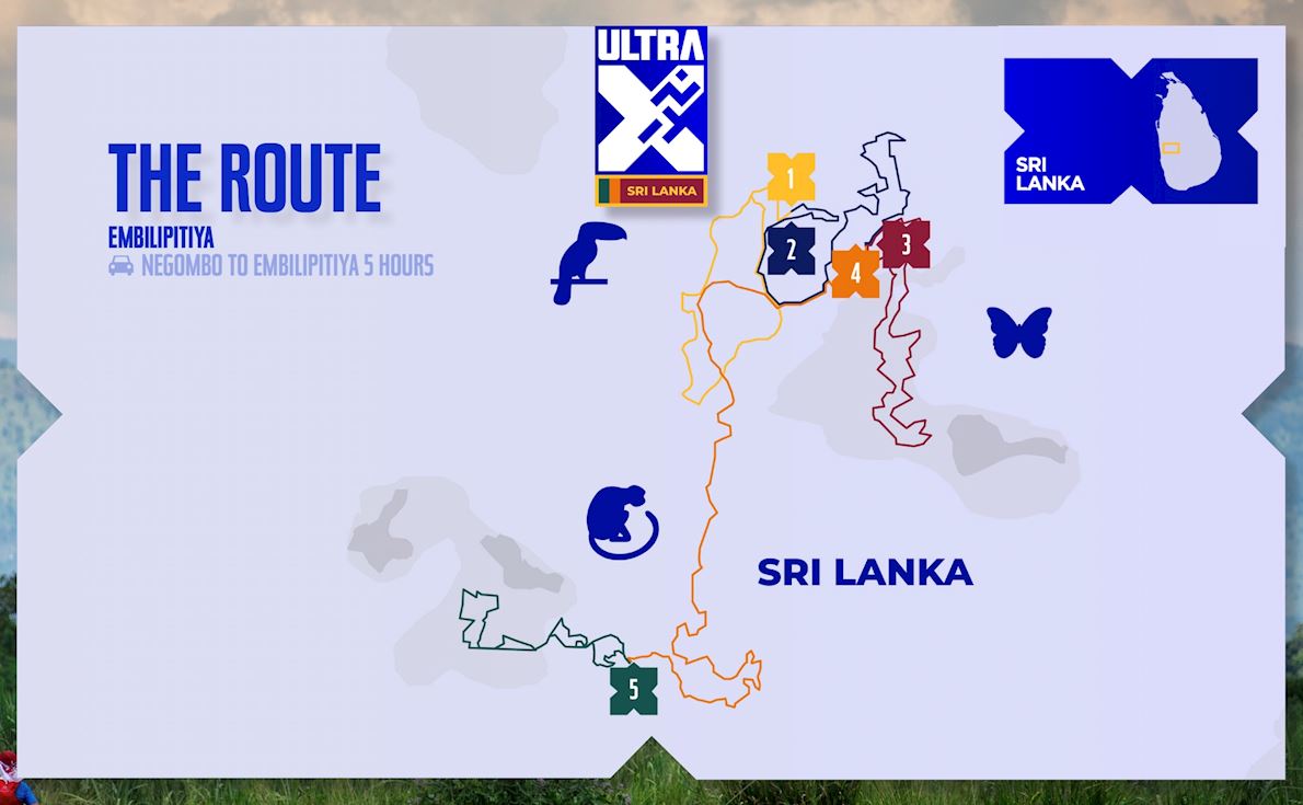 Ultra X Sri Lanka 路线图