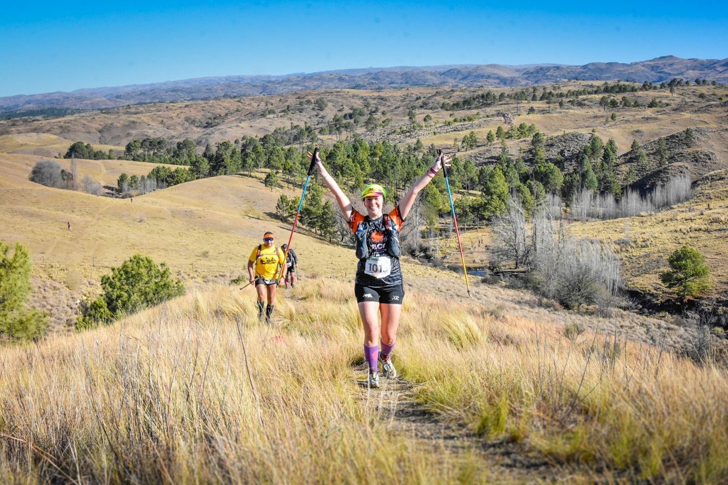 utacch ultra trail amanecer comechingon