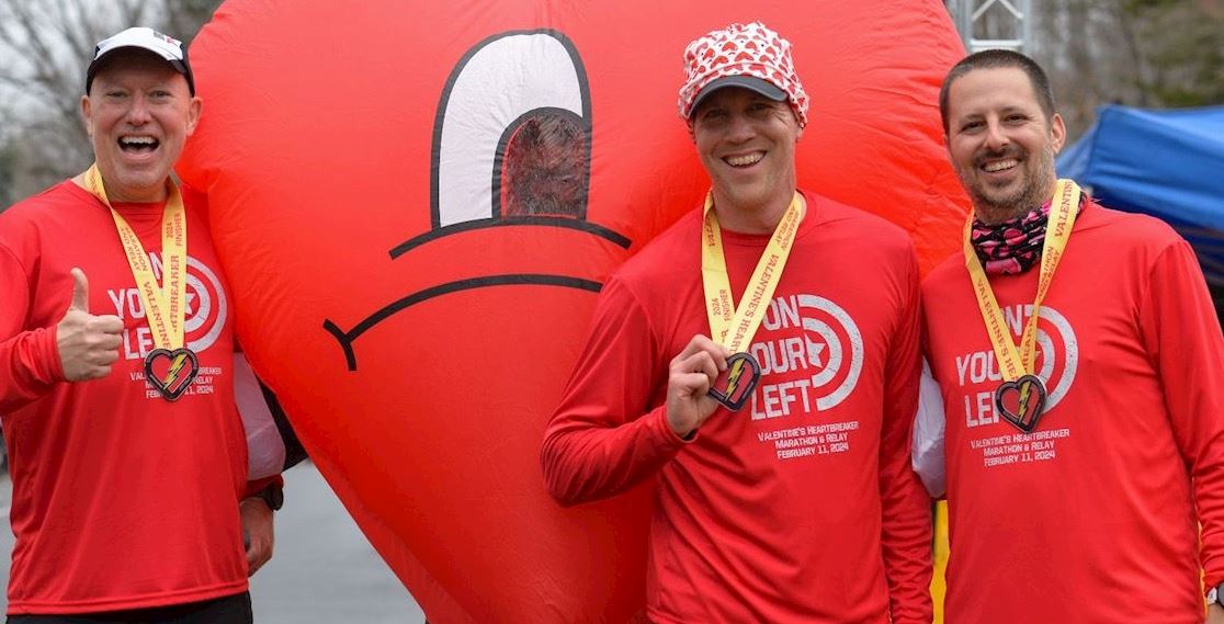 valentines heartbreaker marathon relay