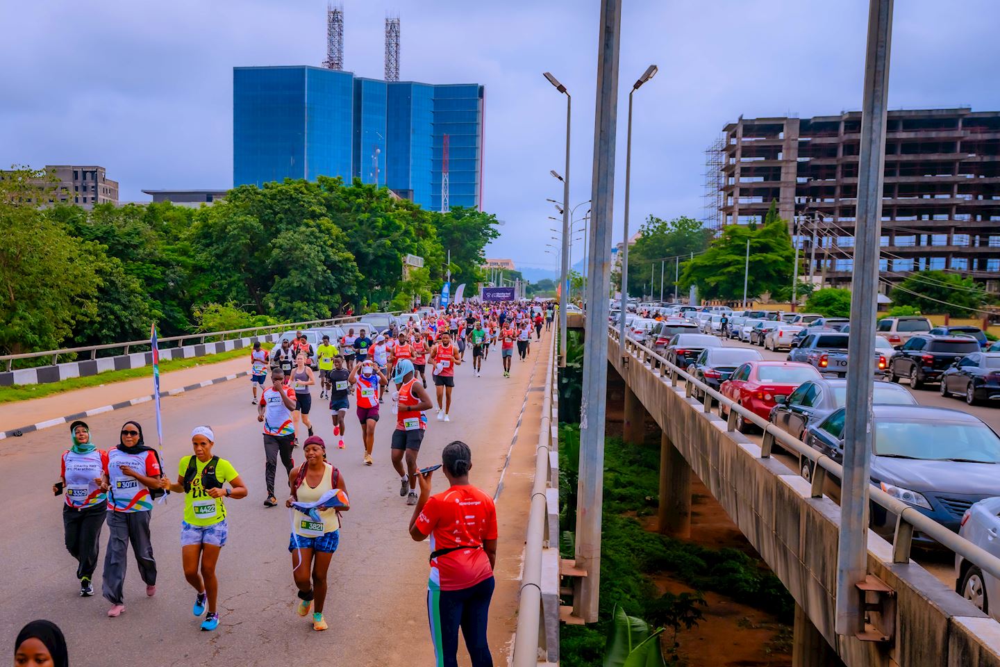 virtual run club abuja charity half marathon