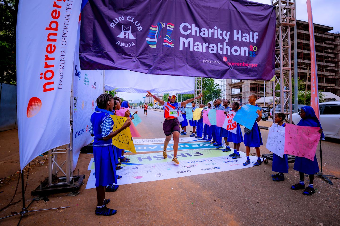 virtual run club abuja charity half marathon