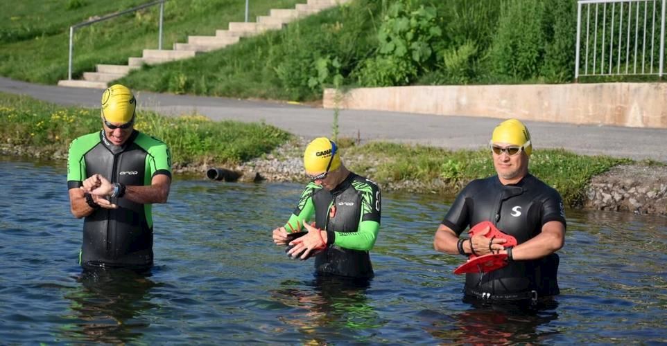 welland canal open water swim and mudskipper swimrun welland