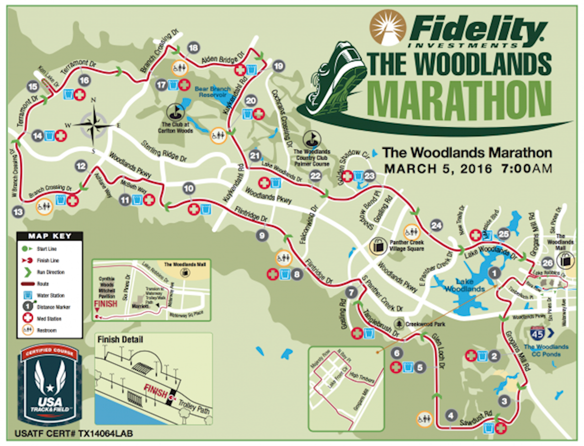 Woodlands Marathon World's Marathons