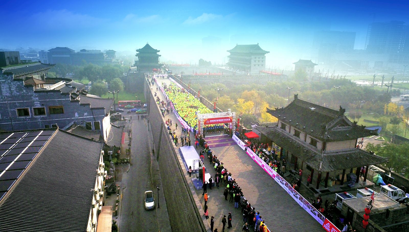 xi an city wall marathon