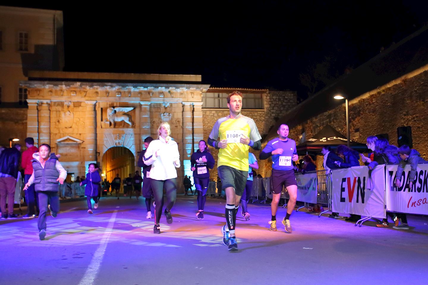 zadar night run half marathon