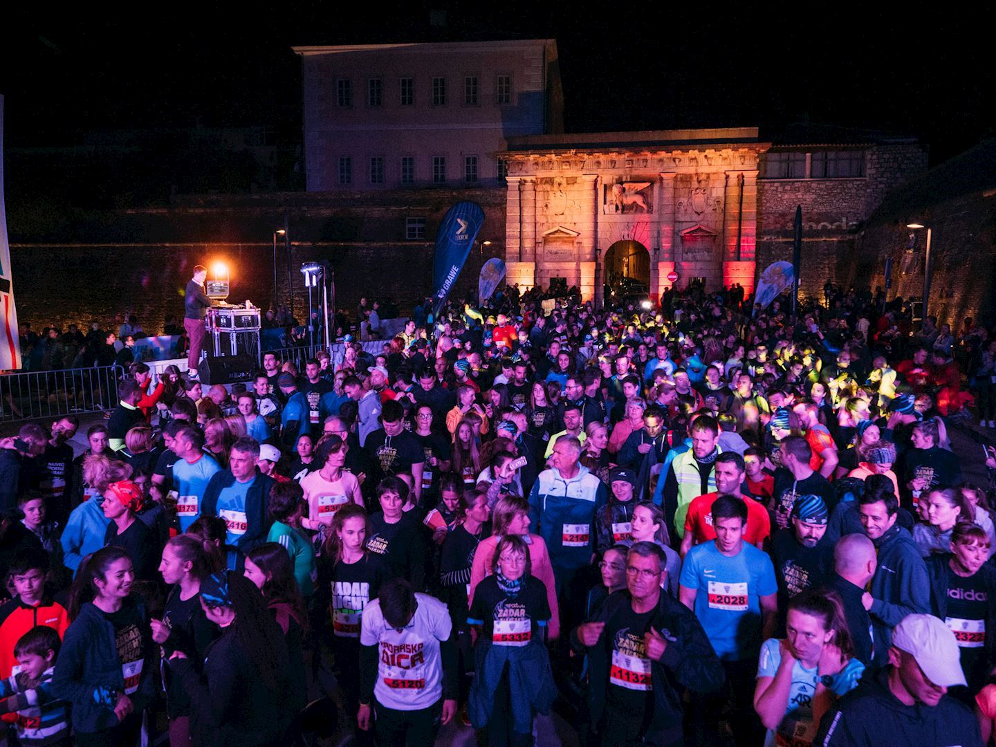 zadar night run half marathon