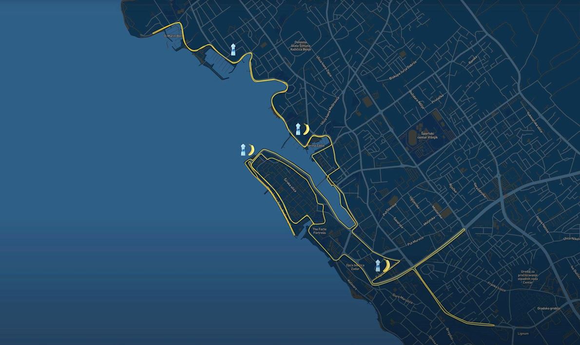 Rentlio Zadar Night Half Marathon - CROATIA ITINERAIRE